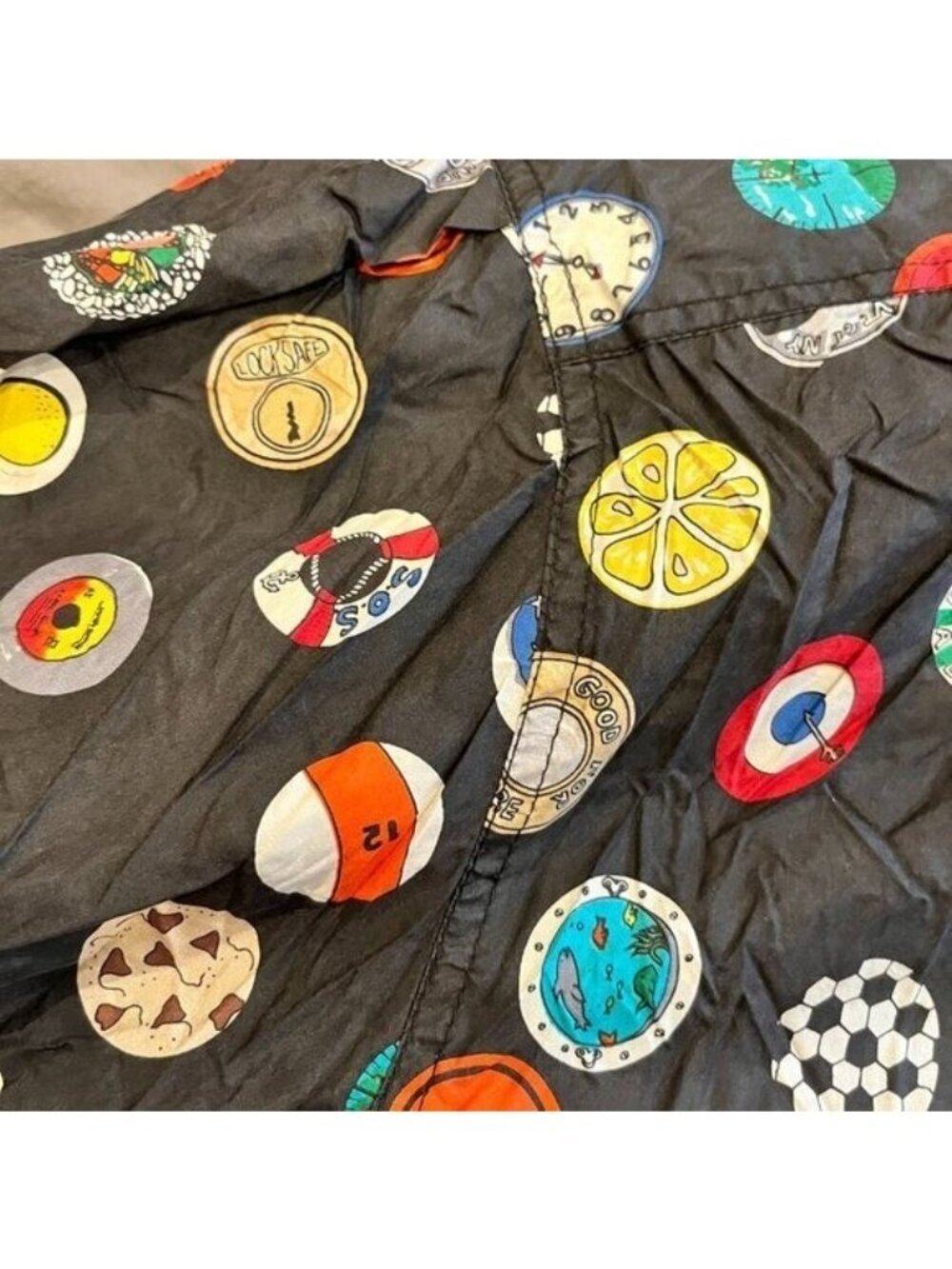 Vintage 1990 Nicole Miller Collectors Bomber Jacket Size L - Picture 12 of 16